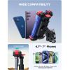 imageJOYROOM Motorcycle Phone Mount Bike Phone Holder for HandlebarUltraStable ampamp 1s Security Lock Bicycle Phone Mount Cell Phone Clamp for Scooter ATVUTV Fit for iPhone ampamp All Phones 477quot