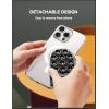 imageJOYROOM Suction Cup Phone Mount Magsafe Phone Grip with Pull Ring Silicone Suction Phone Ring Stand for iPhone Samsung Android Cell Phone Grip Holder for Creators Selfies Fitness