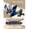imageJOYROOM Tablet Holder for Car Headrest  Folding Extension Arm iPad Holder for Car Backseat for Kids Road Trip Essentials for 47129quot Cellphones and iPad Pro Air Mini Galaxy FireBlack