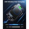imageJOYROOM Wireless Car Charger Mount AutoClamping 15W Max Qi Fast Charging Wireless Phone Charger for Car Super Stable ampamp HandsFree Air Vent Car Phone Mount Charger for iPhone 15 14 13 12 11