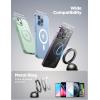 imageJOYROOM for MagSafe Car Mount AllMetal Magnetic Phone Holder for Car Stronger Magnet Car Magnet Phone Mount for Dash Fit for iPhone 16 15 14 13 12blue