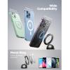 imageJOYROOM for MagSafe Car Mount AllMetal Magnetic Phone Holder for Car Stronger Magnet Car Magnet Phone Mount for Dash Fit for iPhone 16 15 14 13 12purple