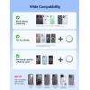 imageJOYROOM for MagSafe Car Mount Charger Fan Cooling 15W Fast Wireless Car Charger Mount iPhone Magnetic Car Phone Holder Fit iPhone 16Pro Max Plus Mini15141312Silver