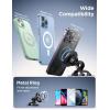 imageJOYROOM for MagSafe Car Mount Ultra Stable 3X Adhesion MultiAngle Rotated Magnetic Phone Holder for Car Dash Sturdy Metal Hook Vent Magnet Car Mount for iPhone ampamp Magsafe CaseSleek