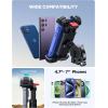 imageMotorcycle Phone Mount Holder  2024 New Bike Phone Holder 7 Inch Big Phone Thick Case Friendly Bicycle Mount UltraStableampampQuick Lock Handlebar Phone Mount Clamp for All iPhone ATV Scooter EBike
