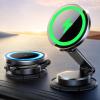 imageJOYROOM for MagSafe Car Mount Charger AllMetal 15W Fast MagSafe Car Charger Hands Free Magnetic Phone Charger Holder Dashboard for iPhone 16 Pro Max PlusiPhone 15 14 13 12 Pro Max Plus BlackBlack