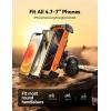imageJOYROOM Bike Phone Holder Mount Anti Vibration Bicycle Phone Mount Dirt Bike Accessories for All 4770quot Phones Motorcycle Phone Mount for iPhone 16 Pro Max15141312 Samsung S25 UltraS24S23Black