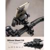 imageJOYROOM Motorcycle Bike Phone Mount Holder  Bicycle Handlebar Cell Phone Mount  Stroller Scooter Phone Clip for iPhone Samsung Galaxy 477 SmartphonesBlack