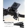 imageJOYROOM Motorcycle Bike Phone Mount Holder  Bicycle Handlebar Cell Phone Mount  Stroller Scooter Phone Clip for iPhone Samsung Galaxy 477 SmartphonesRed