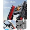 imageJOYROOM Motorcycle Bike Phone Mount Holder  Bicycle Handlebar Cell Phone Mount  Stroller Scooter Phone Clip for iPhone Samsung Galaxy 477 SmartphonesRed