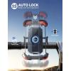 imageJOYROOM Motorcycle Phone Mount 2025 Upgrade Bike Phone Holder Mount Metal Tie Rod1s Auto Lock 150mph Wind AntiShake Bicycle EBike Scooter Accessories for iPhone 1615 Pro 477quot Cell PhoneRed