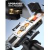 imageJOYROOM Motorcycle Phone Mount 2025 Upgrade Bike Phone Holder Mount Metal Tie Rod1s Auto Lock 150mph Wind AntiShake Bicycle EBike Scooter Accessories for iPhone 1615 Pro 477quot Cell PhoneBlack