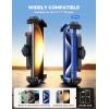 imageJOYROOM Motorcycle Phone Mount 2025 Upgrade Bike Phone Holder Mount Metal Tie Rod1s Auto Lock 150mph Wind AntiShake Bicycle EBike Scooter Accessories for iPhone 1615 Pro 477quot Cell PhoneBlack