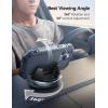 imageJOYROOM Car Phone Holder with 360 Adjustable ampamp Avoid Sun Glare Antislip Spring Snap Design Dashboard Cell Phone Holder Phone Holders for Your Car Compatible with Pop Grip Smartphones GPS DevicesDark Silver Blue