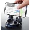 imageJOYROOM Car Phone Holder with 360 Adjustable ampamp Avoid Sun Glare Antislip Spring Snap Design Dashboard Cell Phone Holder Phone Holders for Your Car Compatible with Pop Grip Smartphones GPS DevicesBlack