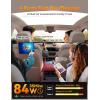 image2025 UltraCompact Retractable Car Charger USB C 84W Car Accessories Adapter for iPhone 16 Fast Charging Car Travel Essentials Gifts for Women Men Car Phone Charger for iPhone 16e 15 Pro Max BlueGray