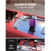 image2025 UltraCompact Retractable Car Charger USB C 84W Car Accessories Adapter for iPhone 16 Fast Charging Car Travel Essentials Gifts for Women Men Car Phone Charger for iPhone 16e 15 Pro Max BluePurple
