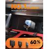 image2025 UltraCompact Retractable Car Charger USB C 84W Car Accessories Adapter for iPhone 16 Fast Charging Car Travel Essentials Gifts for Women Men Car Phone Charger for iPhone 16e 15 Pro Max BlueBlack