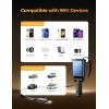 imageCar Charger USB C Fast Charging Retractable for iPhone 16 15 Pro Compact 75 Less Space 57W Fast Type C Car Charger Car Accessories Adapter for iPhone 16 15 Pro Max Samsung Galaxy S2524 AndroidBlue