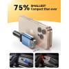 imageCar Charger USB C Fast Charging Retractable for iPhone 16 15 Pro Compact 75 Less Space 57W Fast Type C Car Charger Car Accessories Adapter for iPhone 16 15 Pro Max Samsung Galaxy S2524 AndroidBlue