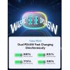 imageJOYROOM Car Charger USB C 90W 4 Port Car Charger Adapter for iPhone 16 Fast Charging Road Trip Essentials Fast Cigarette Lighter Adapter Truck Car Accessories for iPhone1514 Pro Samsung S25S24