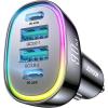 imageJOYROOM Car Charger USB C 90W 4 Port Car Charger Adapter for iPhone 16 Fast Charging Road Trip Essentials Fast Cigarette Lighter Adapter Truck Car Accessories for iPhone1514 Pro Samsung S25S24