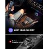imageJOYROOM Bluetooth 54 FM Transmitter for Car 60W PD 30 Bluetooth Car Adapter Fast Charging with USB C Cable Cigarette Lighter Radio Music Adapter HandsFree Calling Light Control USB DriveBlack