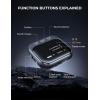 imageJOYROOM Bluetooth 54 Transmitter Receiver with OLED Display 2025 Travel Essentials for 2 Airpods or Headphones35MM AUX Jack Adapter on Flight TV Airplane Car Stereo 400mAh 30H Battery Life