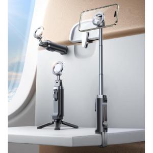 imageJOYROOM Airplane Phone Holder Scalable ampamp Rotatable Magnetic Plane Phone Holder for iPhone Airplane Phone Mount for Plane Plane Phone Stand for Flying