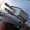 imageJOYROOM Retractable 5 Port 66W USB C Car Charger  Fast Charging for iPhone 161514 Pro Max Samsung S24