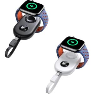 imageJOYROOM Portable Charger for Apple Watch 10 2500mAh Fast Charging iWatch Charger KeyChain USB C Cable Magnetic Wireless Travel Power Bank for Apple Watch Series 9876SE5432NikeUltraUltra 2