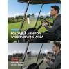 imageUpgraded Magnetic Golf Cart Phone Holder TrifoldAll Alloy Golf Gifts for Men Women Him Golf Cart Accessories 2025 Stocking Stuffers Compatible with MagSafe iPhone 1712 Fits EZGO Club Car YamahaBlack