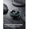 image:imageJOYROOM Car Phone Holder Mount 360 RotationThick Case Friendly Cell Phone Car Mount with Adjustable Spring Clip Universal Dashboard Phone Holder AntiSlip Silicone for iPhone BlackBlue
