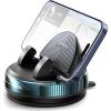 image:imageJOYROOM Car Phone Holder Mount 360 RotationThick Case Friendly Cell Phone Car Mount with Adjustable Spring Clip Universal Dashboard Phone Holder AntiSlip Silicone for iPhone BlackBlue