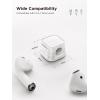 image:image6 Pack Magnetic Cable Clips Cable Smooth Adjustable Cord Holder Under Desk Cable Management JOYROOM Adhesive Wire Holder Keeper Organizer for Home Office Desk Phone Car Wall Desktop NightstandWhite