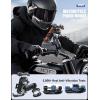 image:imageJOYROOM Motorcycle Phone Mount Holder  Dual Vibration Dampener150mph AntiShock Phone Holder for Motorcycle Metal Extension Handlebar Clamp Bicycle Bike Phone Holder Mount for 477 Cell PhonesBlack