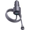 image:imageStarlink Mini Car Adapter RealTime Voltage amp Wattage Display 12V24V DC Cable for Car Cigarette Lighter USBC 45W amp USBA 30W for RV Boat Truck 10FT