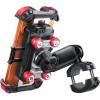 image:imageJOYROOM Motorcycle Phone Mount Holder  Dual Vibration Dampener150mph AntiShock Phone Holder for Motorcycle Metal Extension Handlebar Clamp Bicycle Bike Phone Holder Mount for 477 Cell PhonesRed