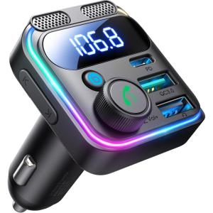image:imageJOYROOM Bluetooth Car AdapterFM Transmitter Bluetooth for Car