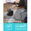 image:imageJOYROOM 5in1 USB C Charging Station 140W UltraFast 5Port Desktop Charger with Dual Retractable 100W USBC Cables 26ft 154 Smart LCD Power Display for MacBook iPhone Home amp Office