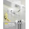 image:image8Pack JOYROOM Magnetic Cable Clips Organizer Cord 360 Rotatable Wire Keeper Holder with Strong Adhesive Nightstand Desk Cable Management Phone Charger Holder for Car Wall Home Office Accessories