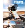 image:imageJOYROOM Bike Phone Holder Mount Avoid GlareFull Silicone Protection Phone Mount for Scooter Ebike Bicycle Handlebar Cell Phone Clamp for iPhone 17 16 15 Pro Max S26 More 477 PhonesBlack