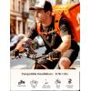 image:imageJOYROOM Bike Phone Holder Mount Avoid GlareFull Silicone Protection Phone Mount for Scooter Ebike Bicycle Handlebar Cell Phone Clamp for iPhone 17 16 15 Pro Max S26 More 477 PhonesBlack