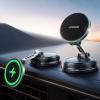 image:imageJOYROOM Only for iPhone Magsafe Car Mount Charger with Vacuum amp Gel Strong Suction 15W Faster Charging Magsafe Car Charger Magnetic Phone Holder for iPhone 17 Pro Max 16 15 14 13 12 BlueBlue