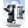 image:imageJOYROOM Bike Phone Holder Hidden Tracker Storage Phone Holder for Bike 1S Auto Lock Motorcycle Phone Mount for Bike Bicycle Ebike Accessories Handlebar Phone Mount for All 5872 Cell PhonesBlack