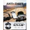 image:imageJOYROOM Bike Phone Holder Hidden Tracker Storage Phone Holder for Bike 1S Auto Lock Motorcycle Phone Mount for Bike Bicycle Ebike Accessories Handlebar Phone Mount for All 5872 Cell PhonesOrange