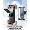 image:imageJOYROOM Bike Phone Holder Hidden Tracker Storage Phone Holder for Bike 1S Auto Lock Motorcycle Phone Mount for Bike Bicycle Ebike Accessories Handlebar Phone Mount for All 5872 Cell PhonesOrange