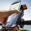 image:imageJOYROOM Bike Phone Holder Hidden Tracker Storage Phone Holder for Bike 1S Auto Lock Motorcycle Phone Mount for Bike Bicycle Ebike Accessories Handlebar Phone Mount for All 5872 Cell PhonesOrange