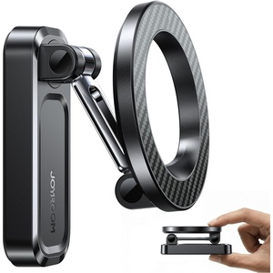 image:imageJOYROOM DoubleFold Magnetic Golf Cart Phone Holder Golf Gifts for Men Him Golfers dad 360 Rotation Magnetic Phone Holder Fit MagSafe iPhone 1712 Golf Cart Accessories for EZGO Club Car YamahaBlack