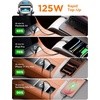 image:imageJOYROOM 2Pack 125W USB C Car Charger Mini Flush Fit amp Pull Ring DualPort Fast Car Charger USB C Car Cigarette Lighter USB Charger for iPhone 171615 Galaxy S2625 MacBook Air iPad and More